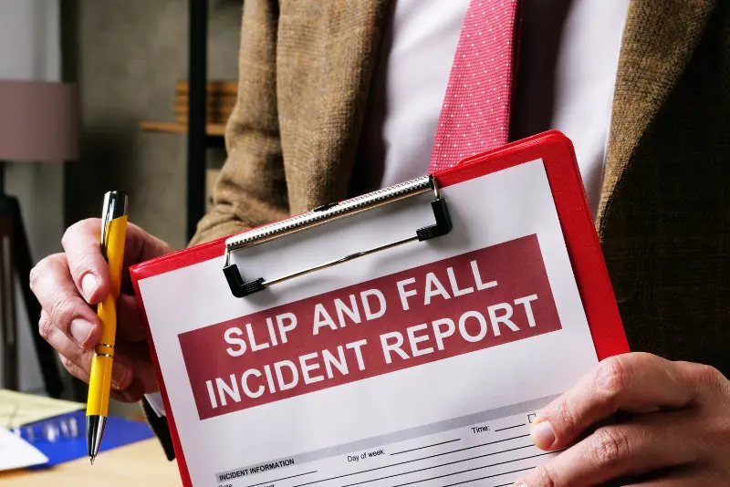 how do slip and fall cases work